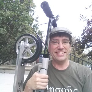 Human powered transport made to fit today's city